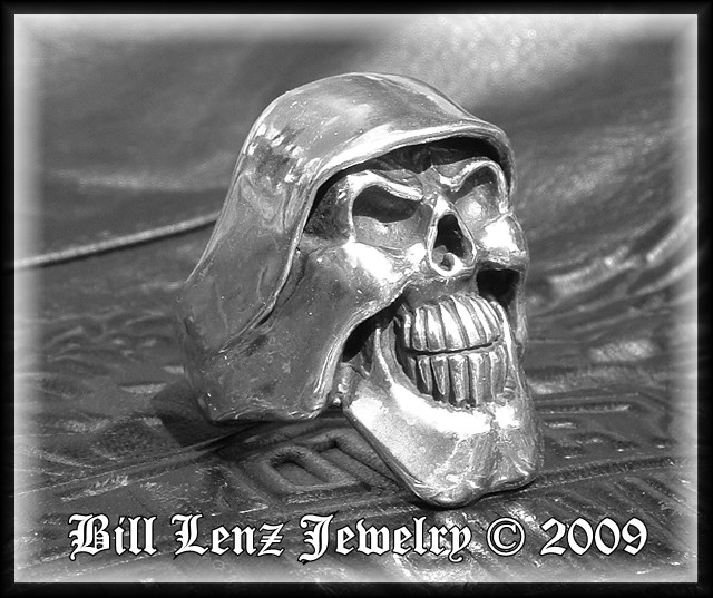 German Helmet Skull Ring