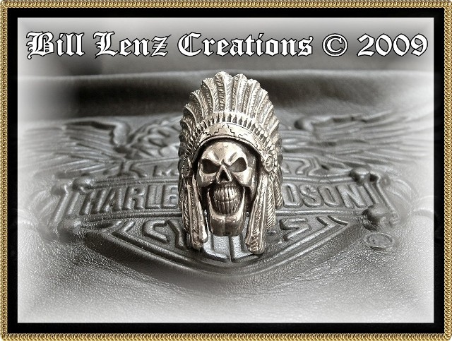 Indian Skull Ring