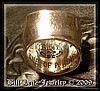 Bill Lenz Vintage Hammered Style Pirate Ring
