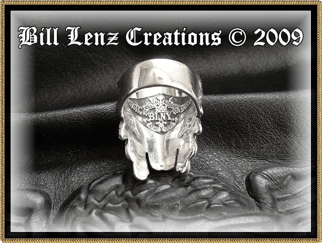 Bill Lenz Indian Skull Crest