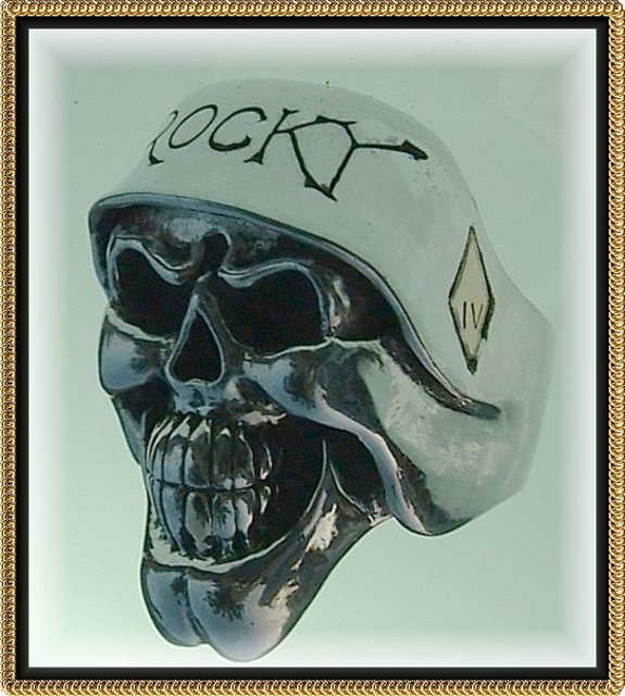 German Helmet Skull