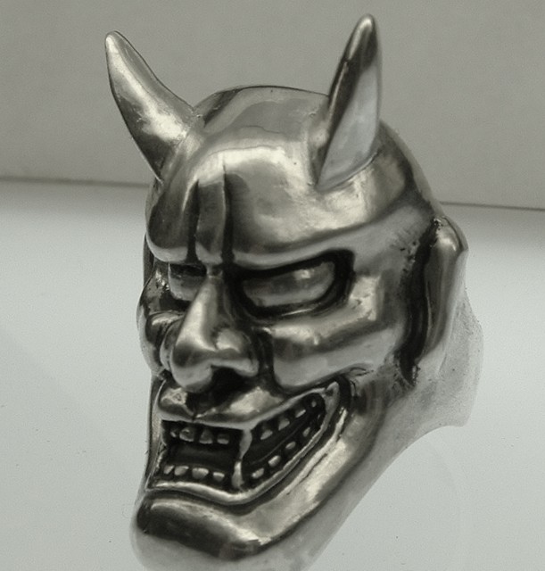 Hannya Mask Ring