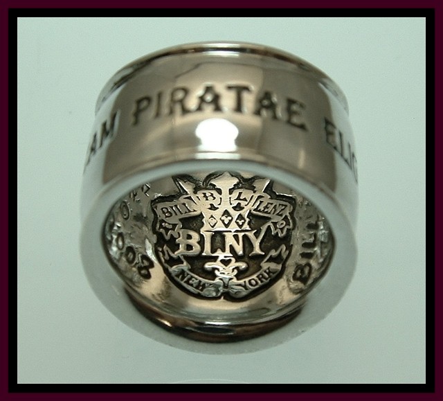 Ol' Scallywag Pirate Ring w/ 14K YGold Earring