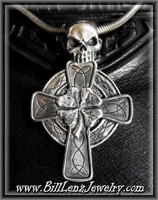 Celtic Cross Clover Shamrock