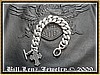 Curb Bracelet w/ Crested Cross Charm