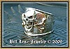14 KY Gold Crossbones on Scallywag Ring