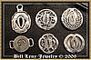 Bill Lenz Tsuba Pendant or Bracelet Set