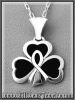 CANCER RIBBON SHAMROCK CLOVER