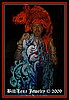 Bill Lenz with Koi Sculpture