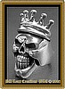 Silver Skull King Crown