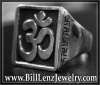 OHM Ring with Traditional Hindi Swazi's